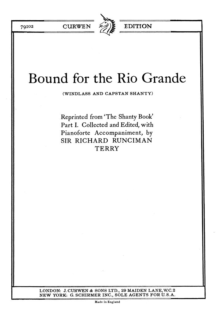 Bound For Rio Grande